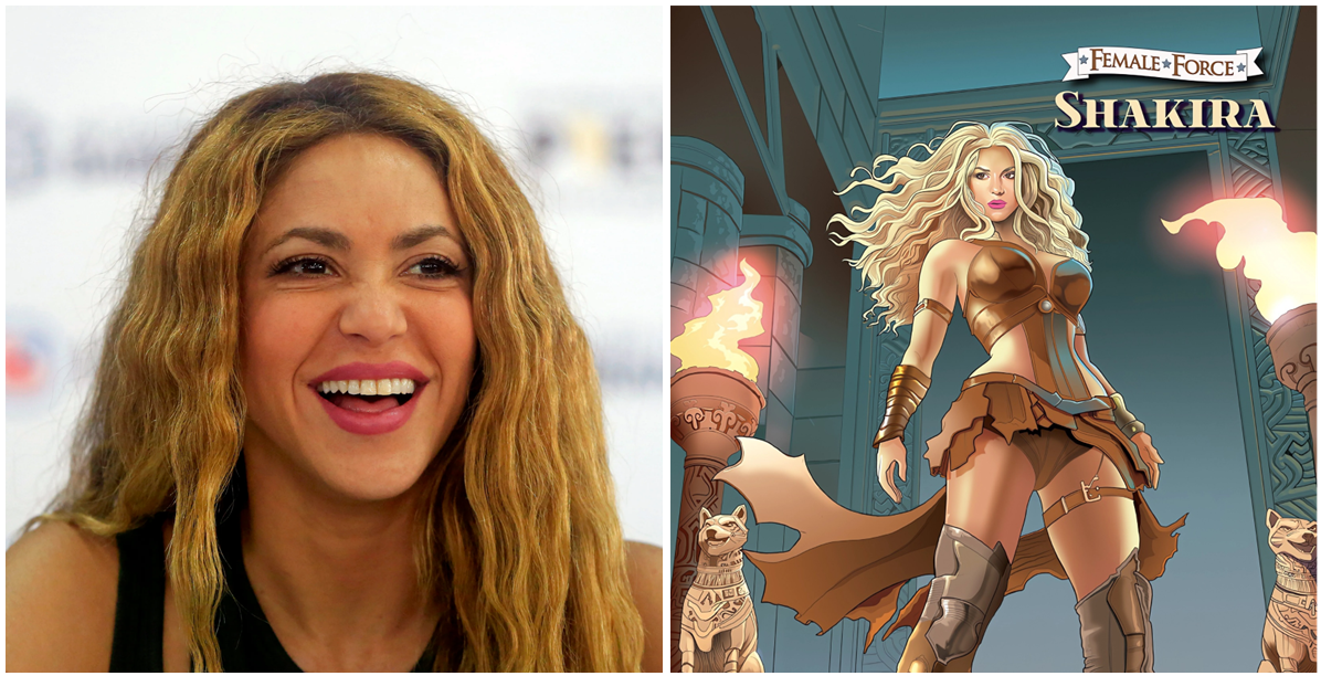 “Fuerza Femenina: Shakira”: El nuevo cómic sobre la historia de la cantante colombiana