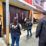 Viviendas en San Miguel Petapa son allanadas por el MP este 11 de marzo. (Foto Prensa Libre: MP)