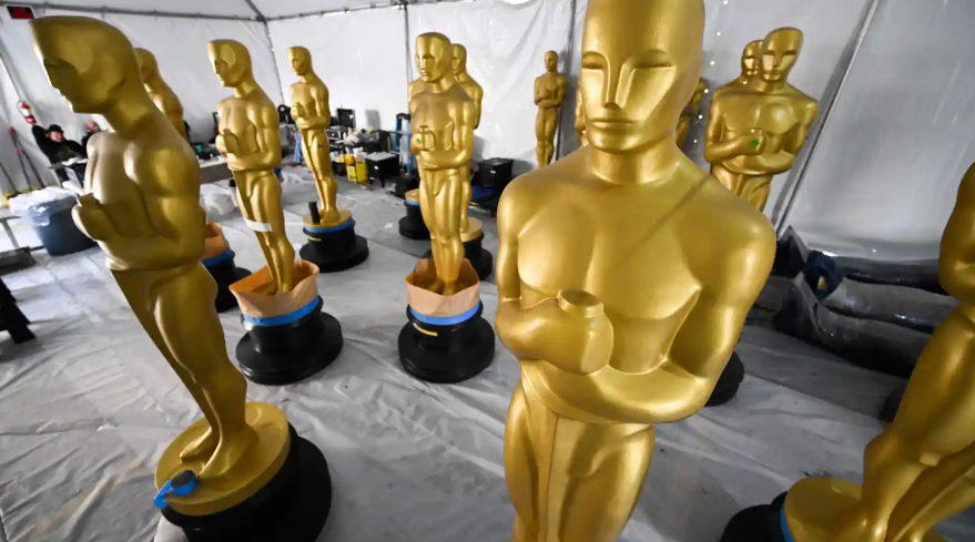 Los supuestos ganadores de los Premios Óscar fueron revelados por una Inteligencia Artificial. (Foto Prensa Libre: AFP)