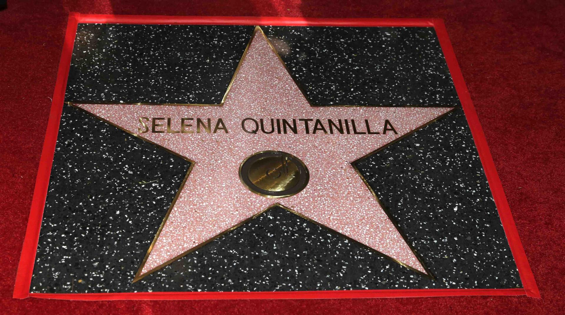 Estrella de Selena Quintanilla