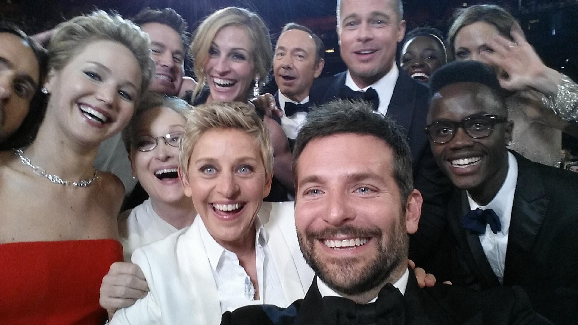 Selfie en los Óscar