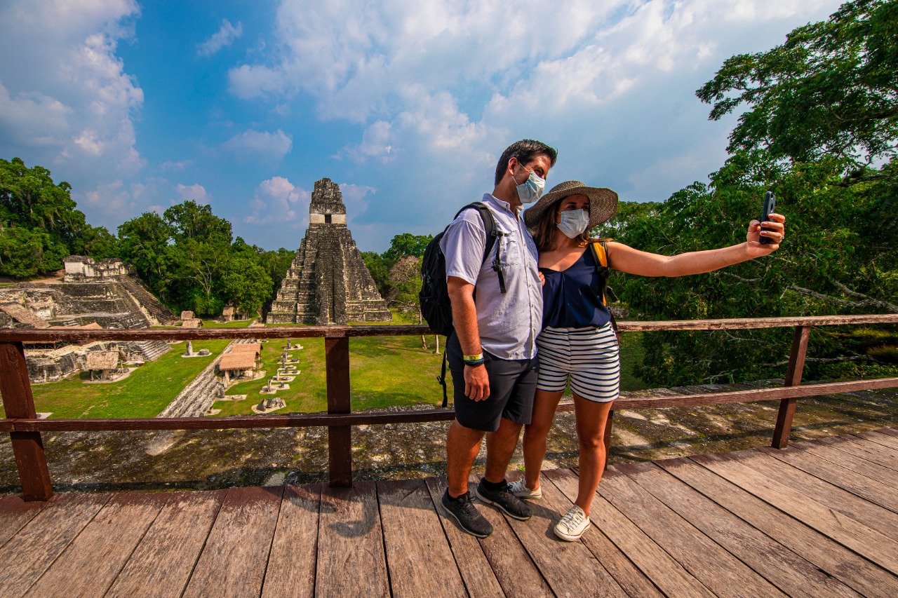 El Parque Nacional Tikal, Petén, figura entre los destinos más visitados en Guatemala. (Foto Prensa Libre: Cortesía Inguat)