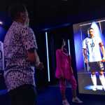 La exhibición de Messi está abierta al público en Miami, Florida.