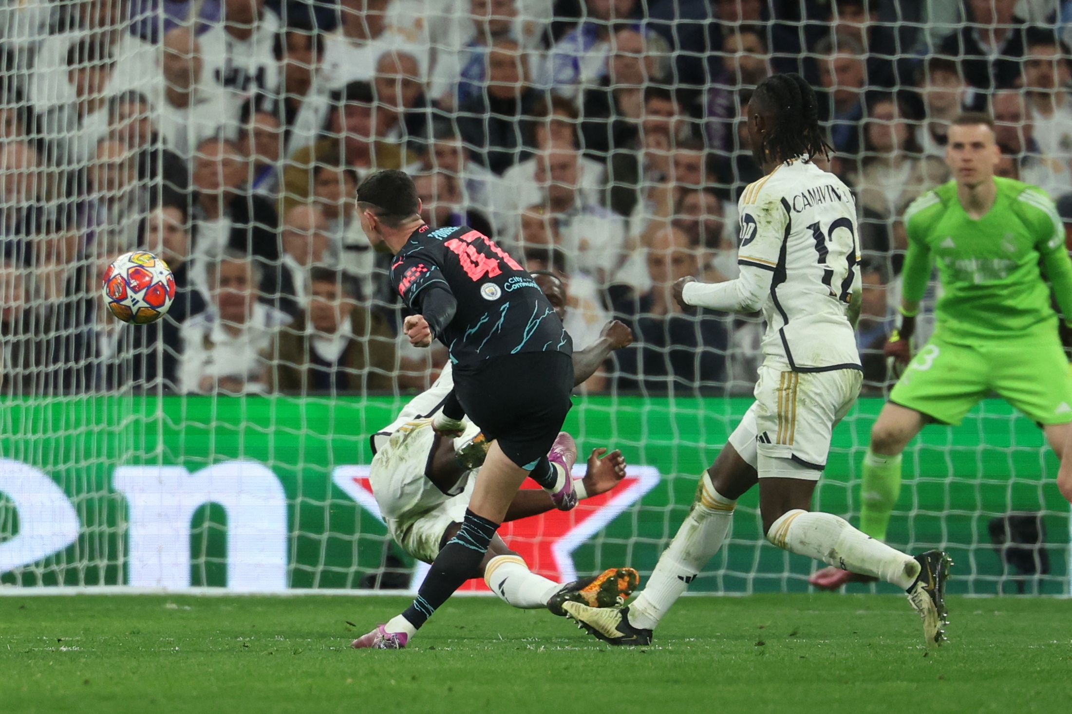 Phil Foden anotó el segundo gol del Manchester City.