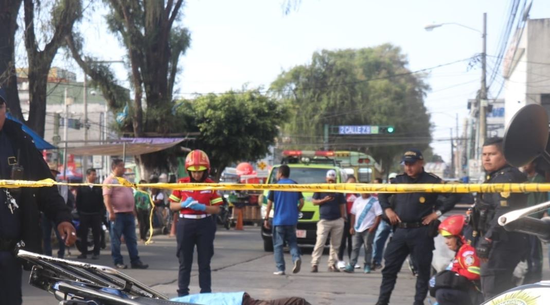 PNC informa de posible causa de ataque armado contra dos hombres en la zona 9