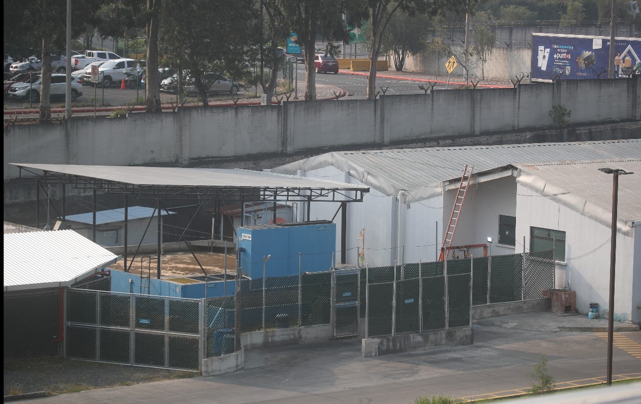 Sector de la planta de tratamiento de residuos del AILA. (Foto Prensa Libre: Carlos Hernández Ovalle)