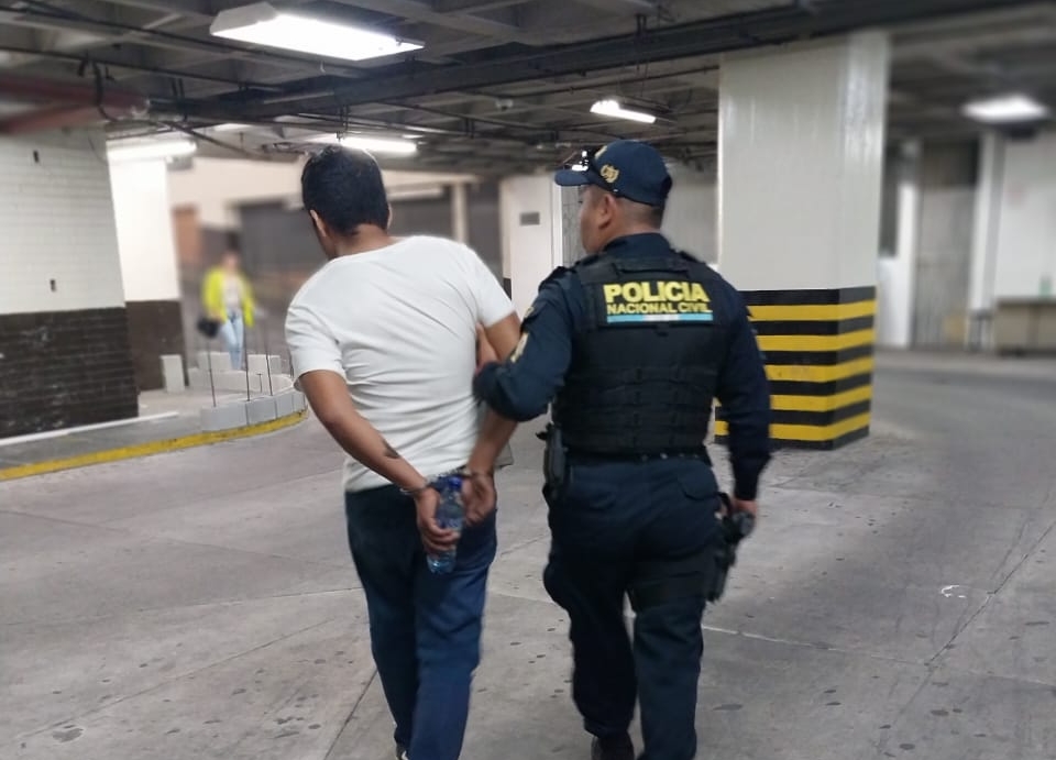 PNC captura a supuesto asaltante que operaba en varias zonas de la capital