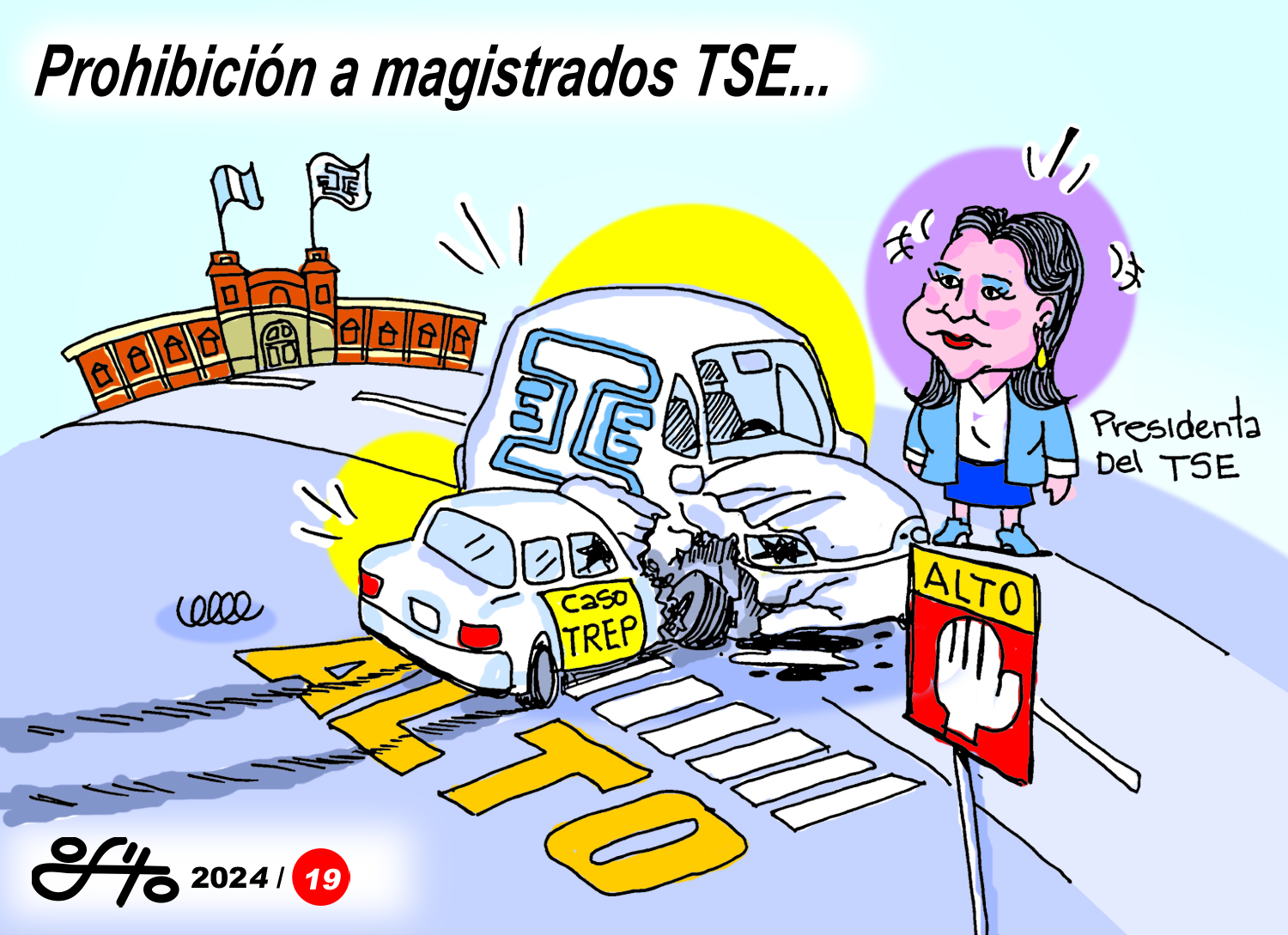 Prohibición a magistrados TSE