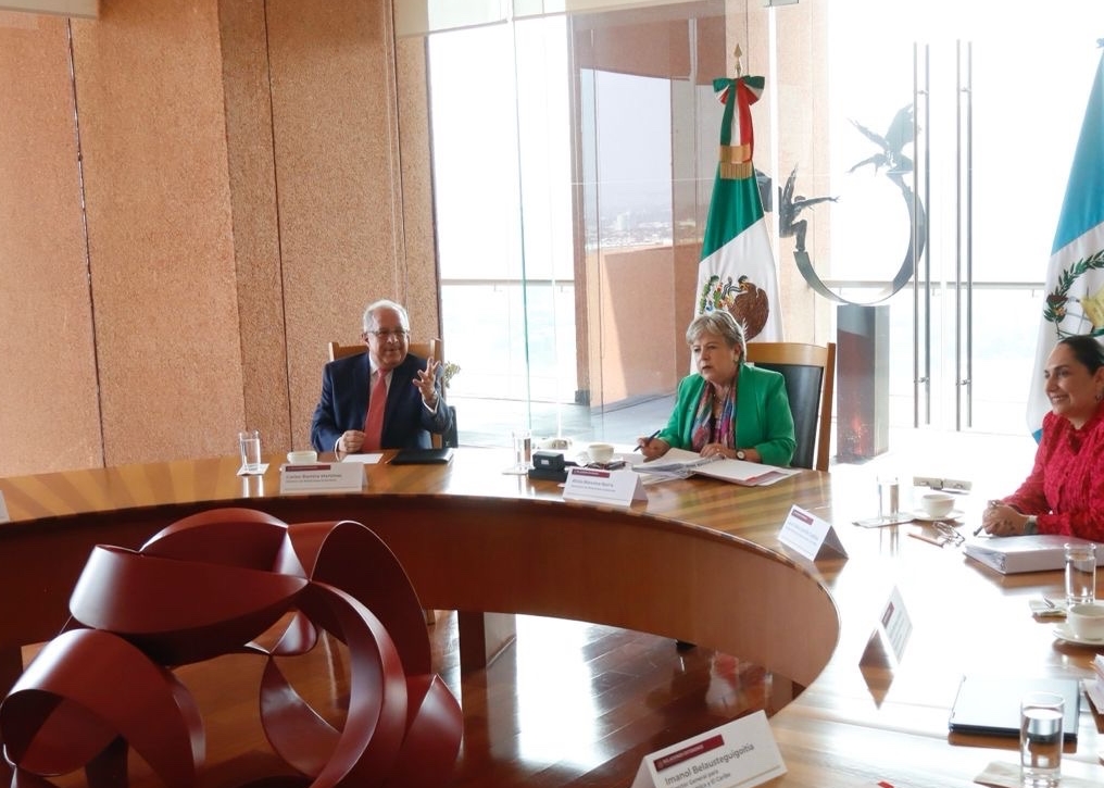 Canciller de México y de Guatemala se reúnen para tratar retos en migración