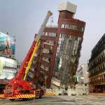 Un terremoto de magnitud 7.4 se registró este 3 de abril en Taiwán. 
(Foto Prensa Libre: CNA / AFP) 