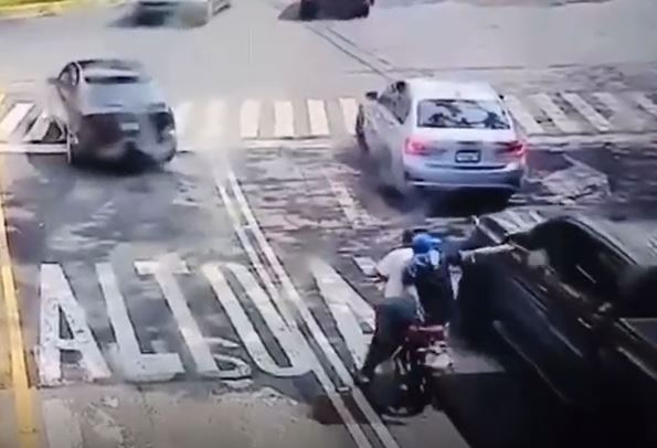 Video de ataque en avenida Las Américas