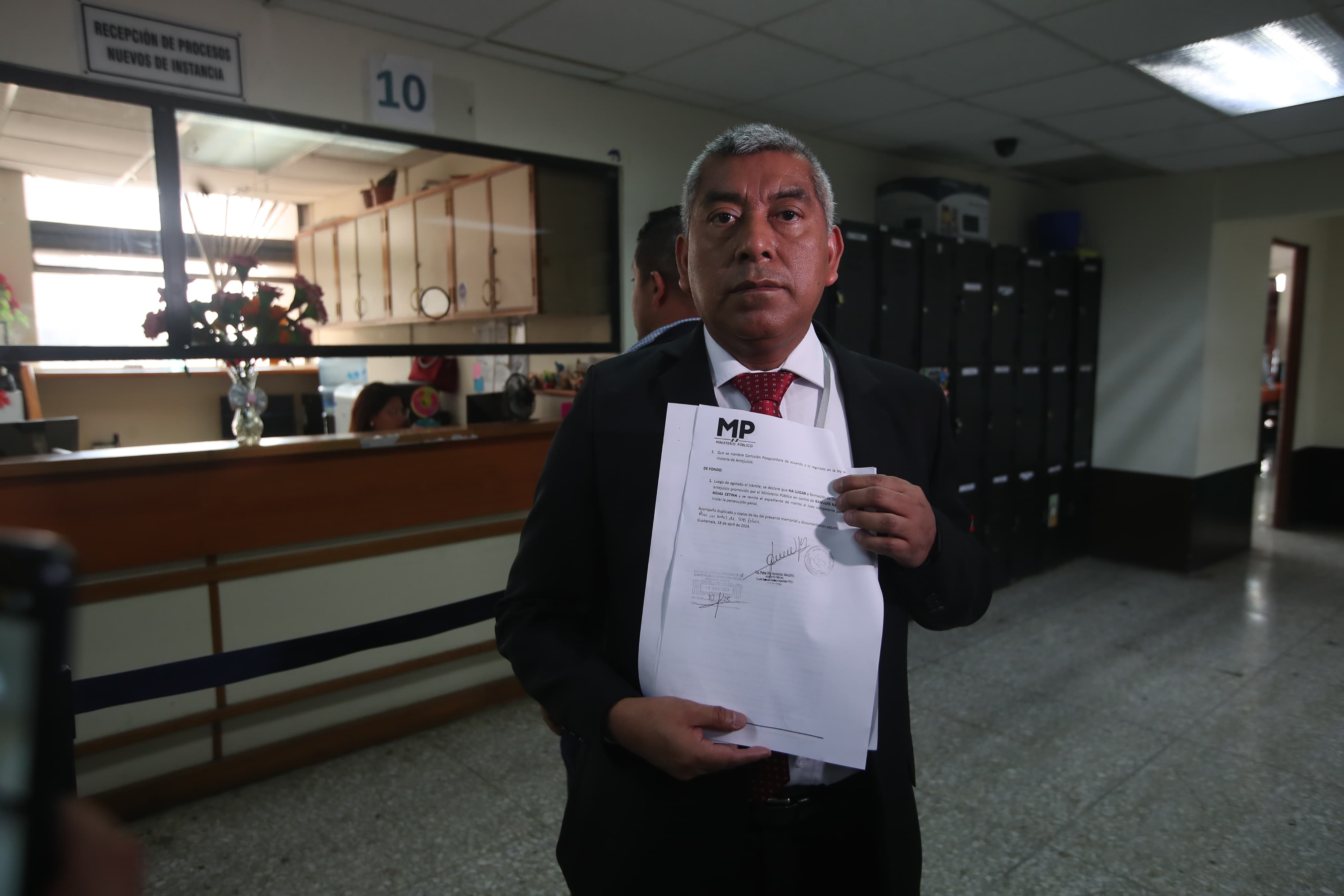 Rafael Curruchiche antejuicio