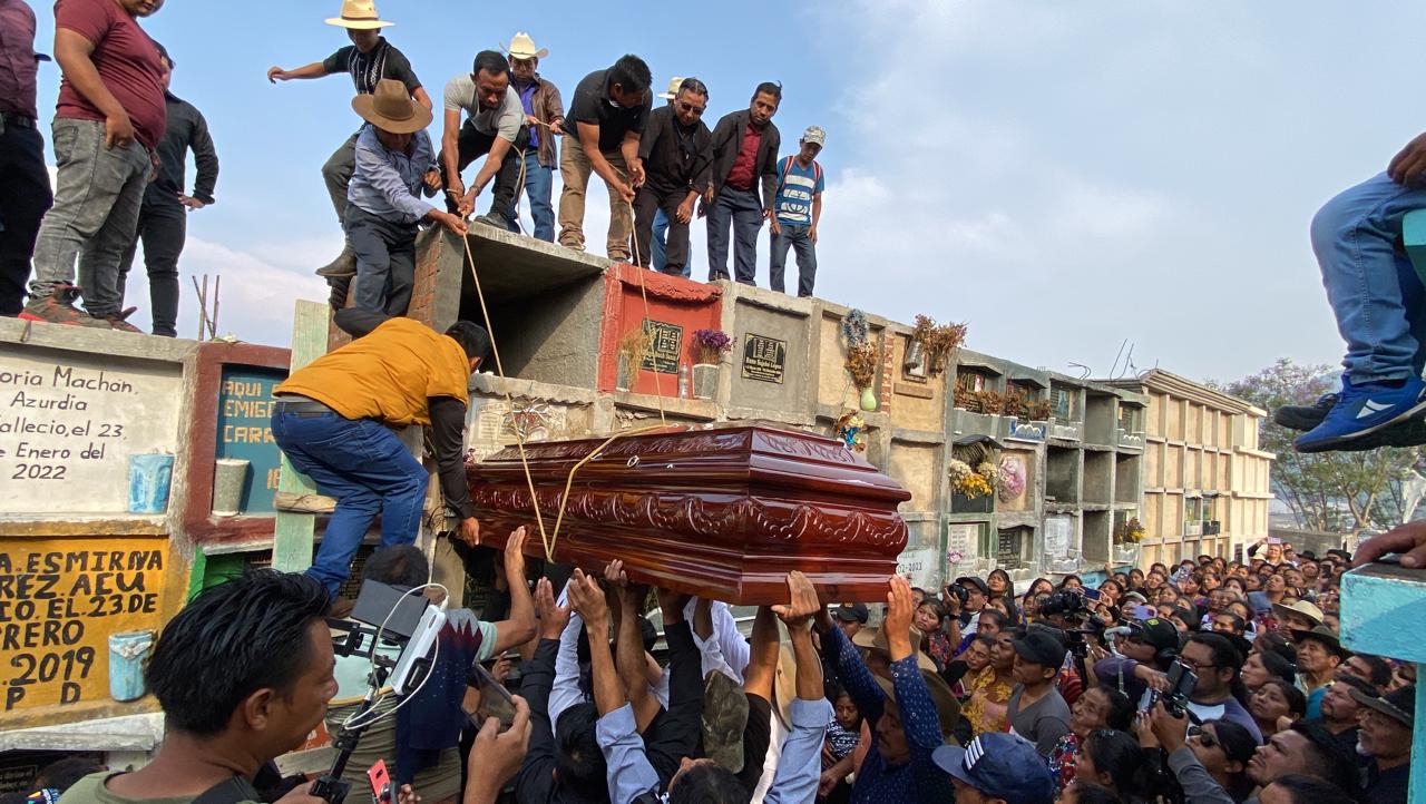 Le dan el último adiós a Eldin Choc Xi, quien habría muerto en manos de policías