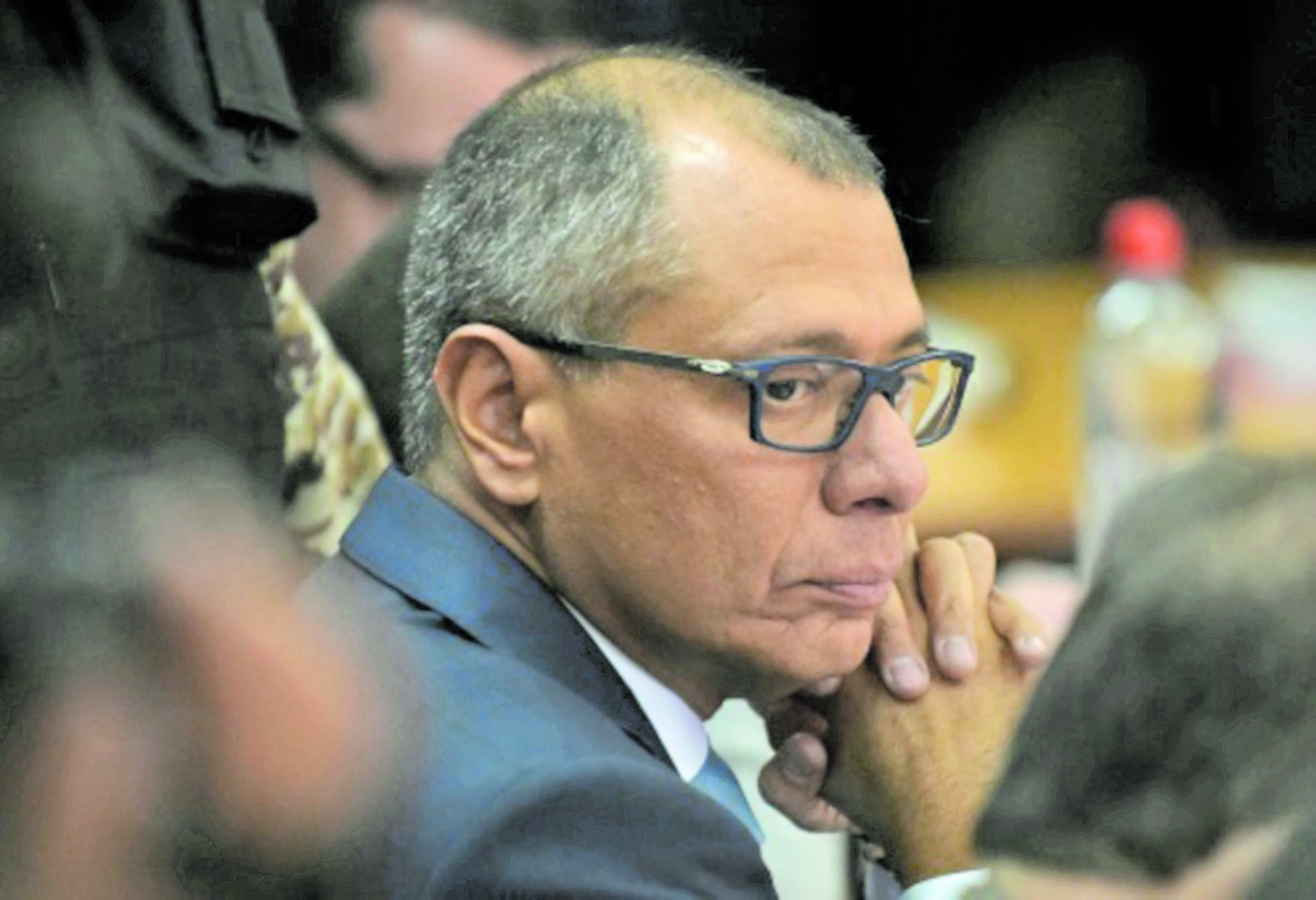El vicepresidente de Ecuador, Jorge Glas, fue condenado en diciembre de 2017 a seis años de prisión por su participación en la trama de corrupción con Odebrecht.