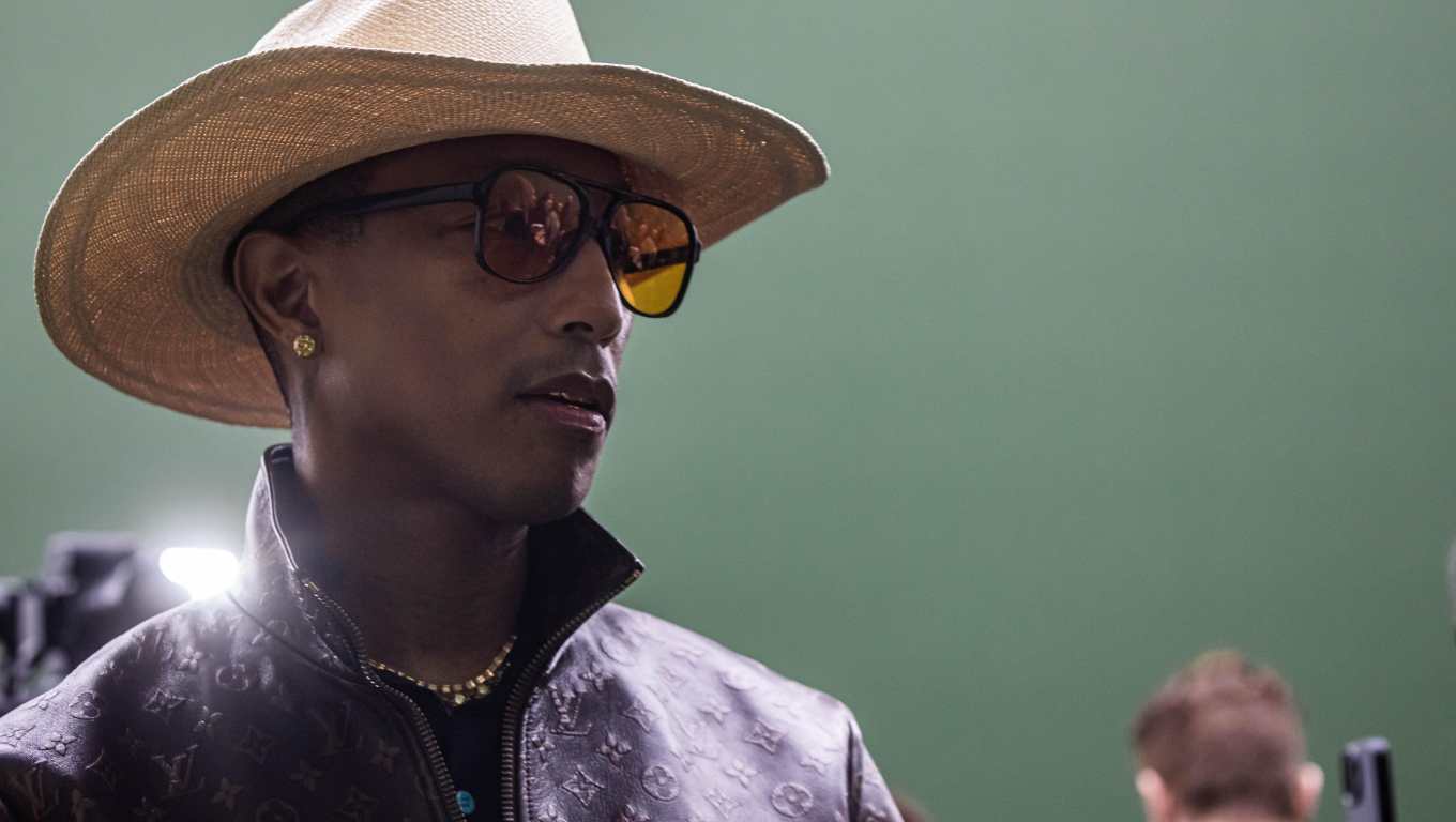 El cantante Pharrell Williams ahora también es diseñador para la marca Louis Vuitton. 
 (Foto Prensa Libre: EFE)