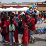 Una decena de menores marchan contra la violencia y por el trabajo digno en sur de México