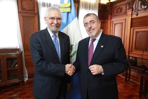 Francisco Villagrán era asesor consejero del presidente Benardo Arévalo. Era enviado especial en Estados Unidos. (Foto Prensa Libre: Gobierno de Guatemala).