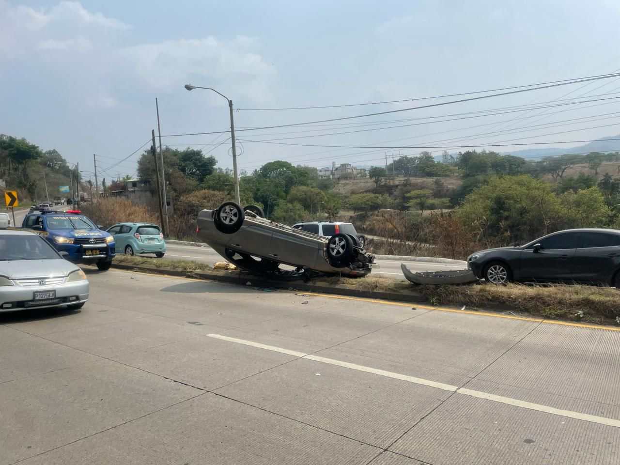 Accidente en ruta al Atlántico deja varios heridos
