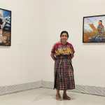 Paula Nicho Cúmez en la Biennal de Venecia