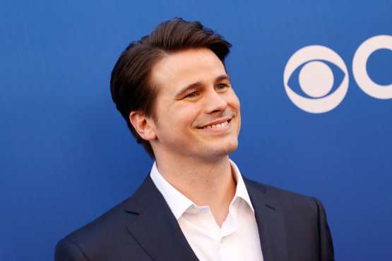 US actor Jason Ritter attends a celebration of the announcement of CBS's new Fall schedule at Paramount Studios in Hollywood, May 2, 2024. (Photo by Michael Tran / AFP)