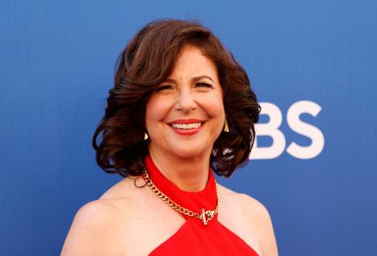 US actress Robin Weigert attends a celebration of the announcement of CBS's new Fall schedule at Paramount Studios in Hollywood, May 2, 2024. (Photo by Michael Tran / AFP)