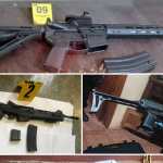 Armas halladas en cateos en Huehuetenango