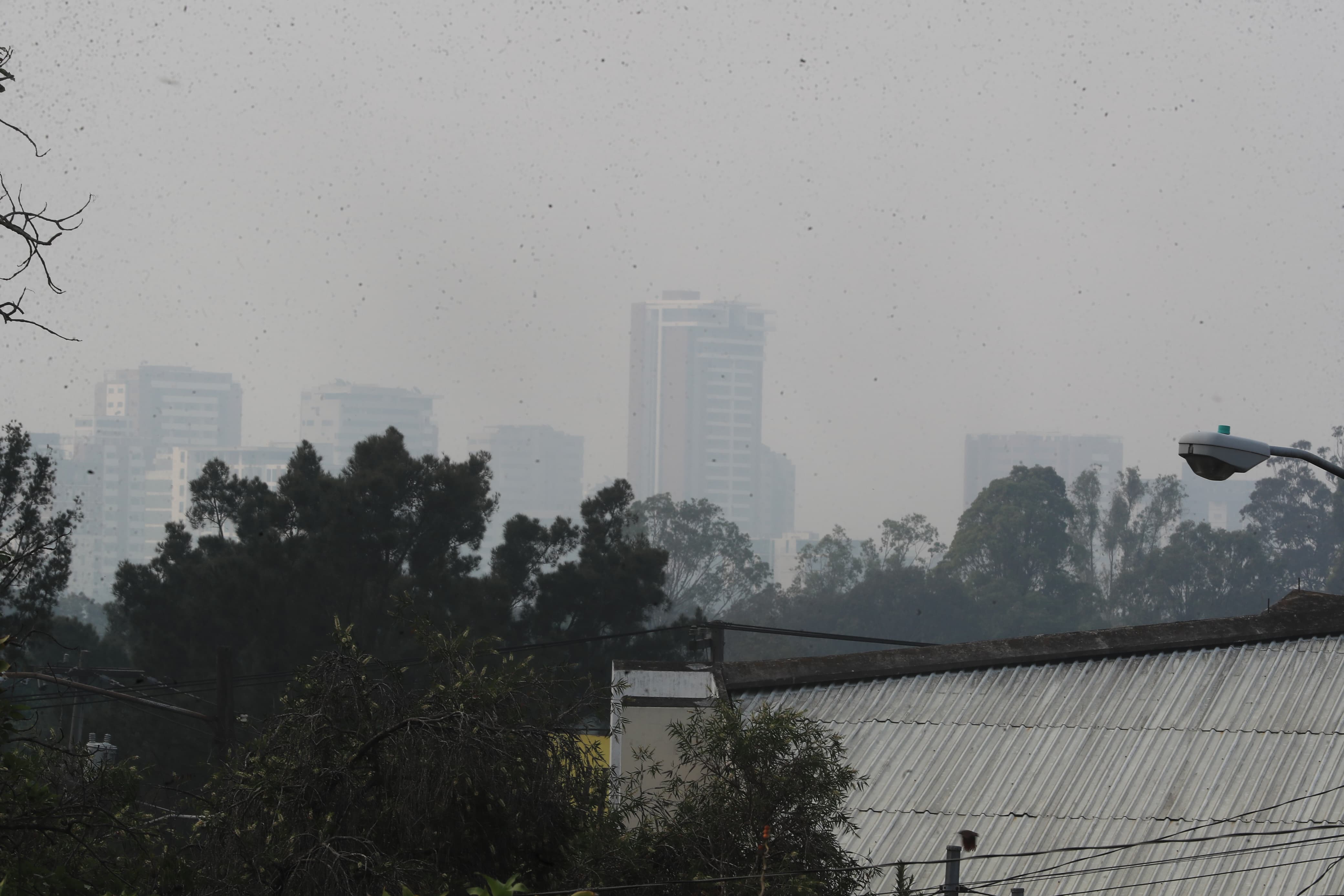 La calidad del aire en Guatemala es “peligrosa” este lunes 20 de mayo. (Foto de referencia Prensa Libre: O. Vásquez)