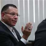 Manuel Baldizn, ex presidenciable del partido lder acude al Juzgado de Mayor Riesgo D donde se llevo acabo audiencia del caso Odebrecht
Fotografa Erick Avila 07/05/2024