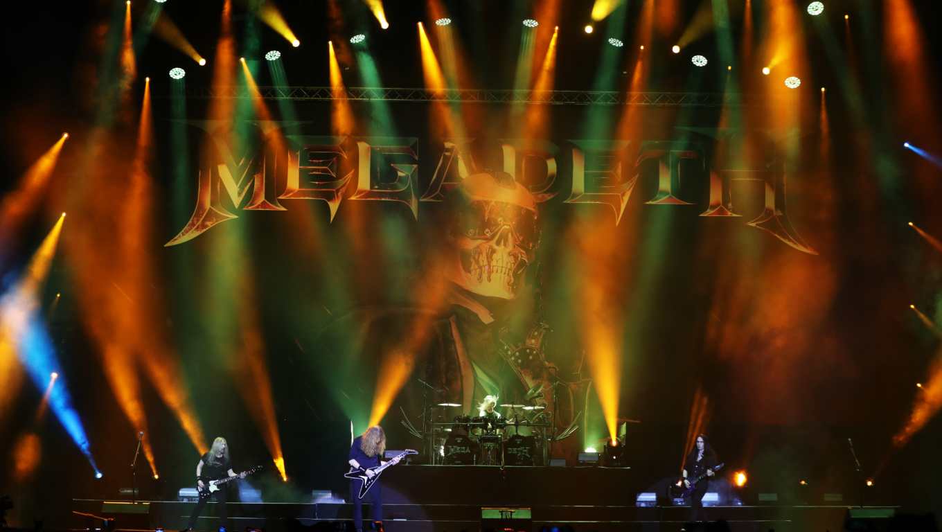 Megadeth en El Salvador 2024