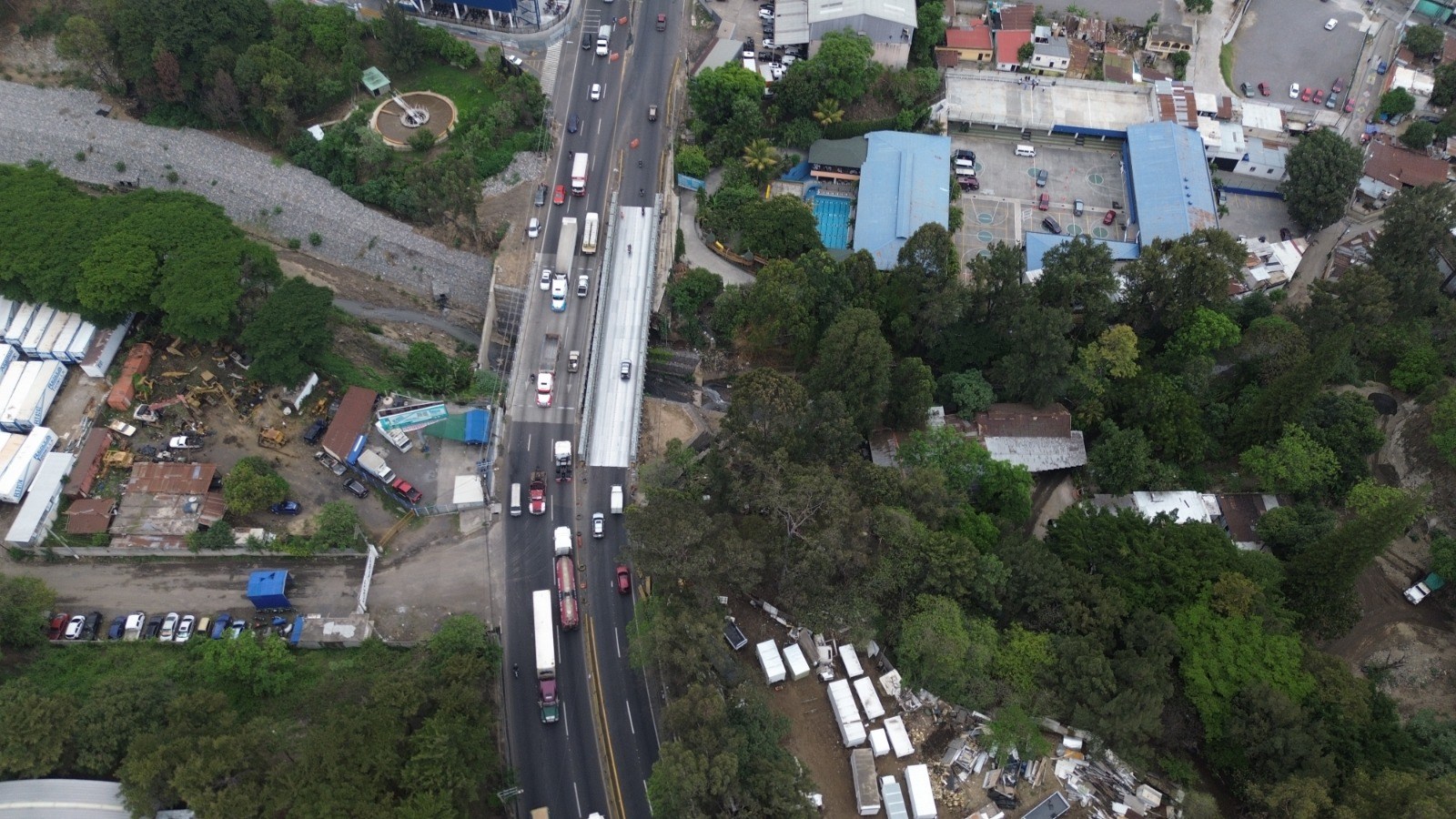 Covial anuncia desmontaje del puente provisional del km 17.5 de la ruta ...