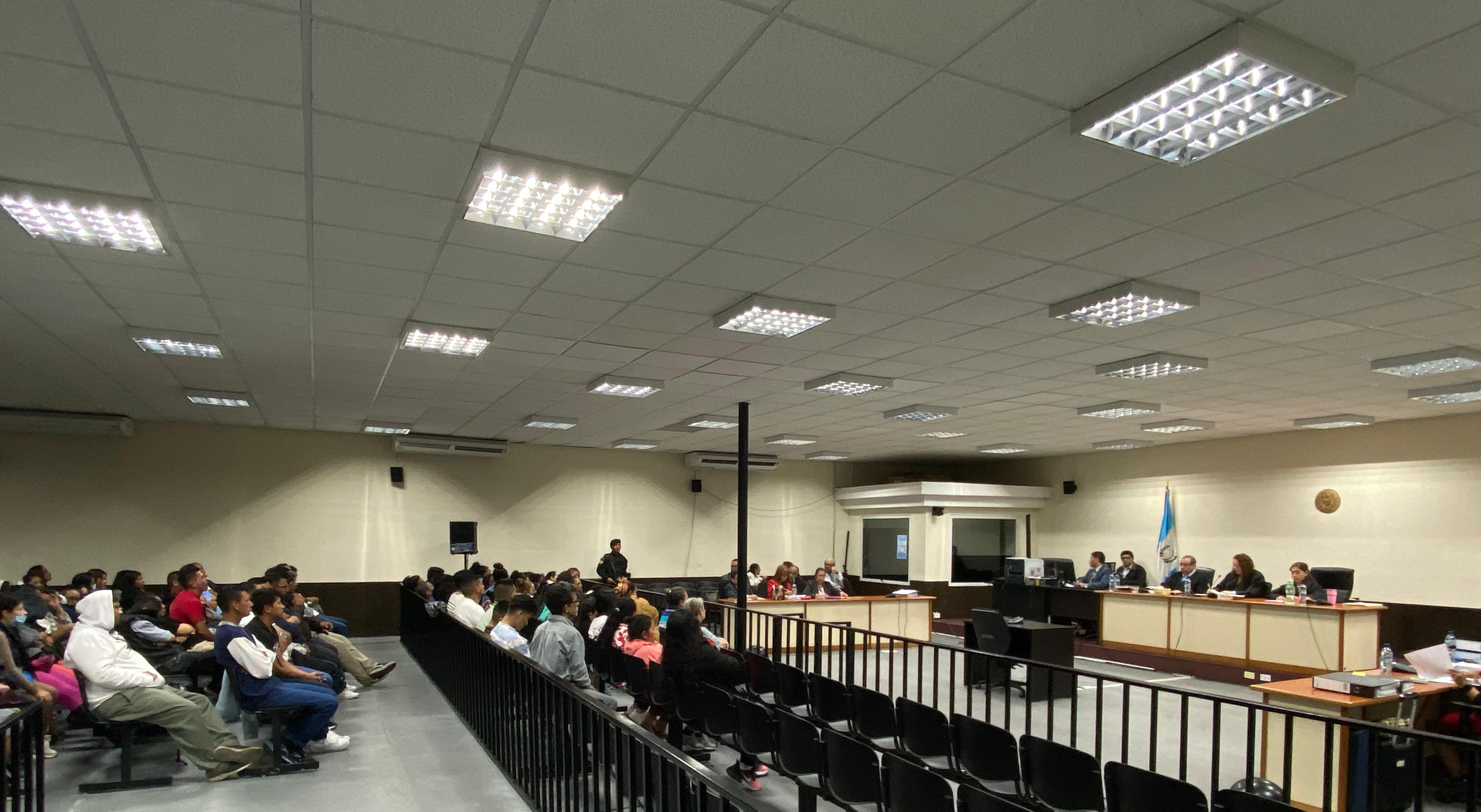 Comienza el juicio contra 114 pandilleros señalados de extorsión