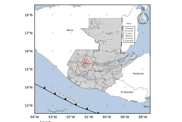 Qué falla se activó por el temblor de este martes 18 de junio, con epicentro en Huehuetenango