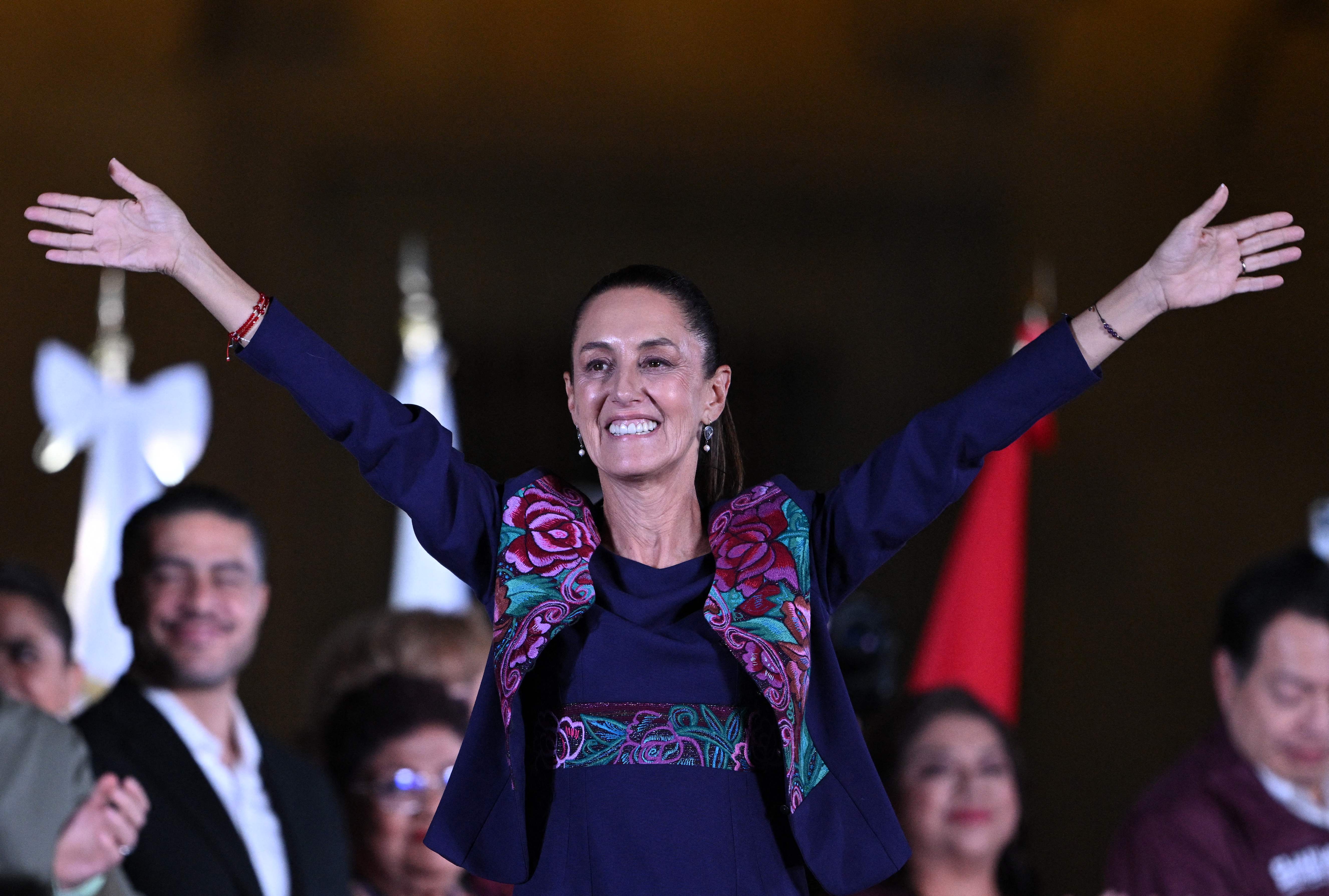 Claudia Sheinbaum hace historia al ser electa primera presidenta de México