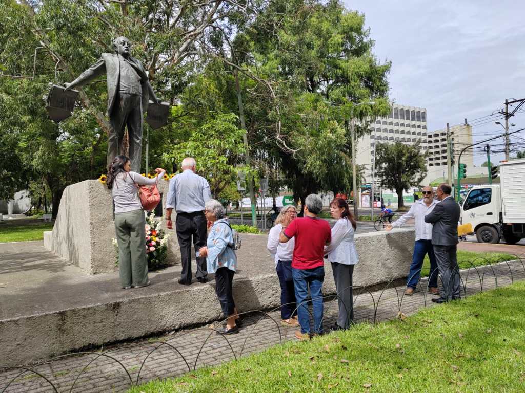 Conmemoran 50 años de fallecimiento de Miguel Ángel Asturias.