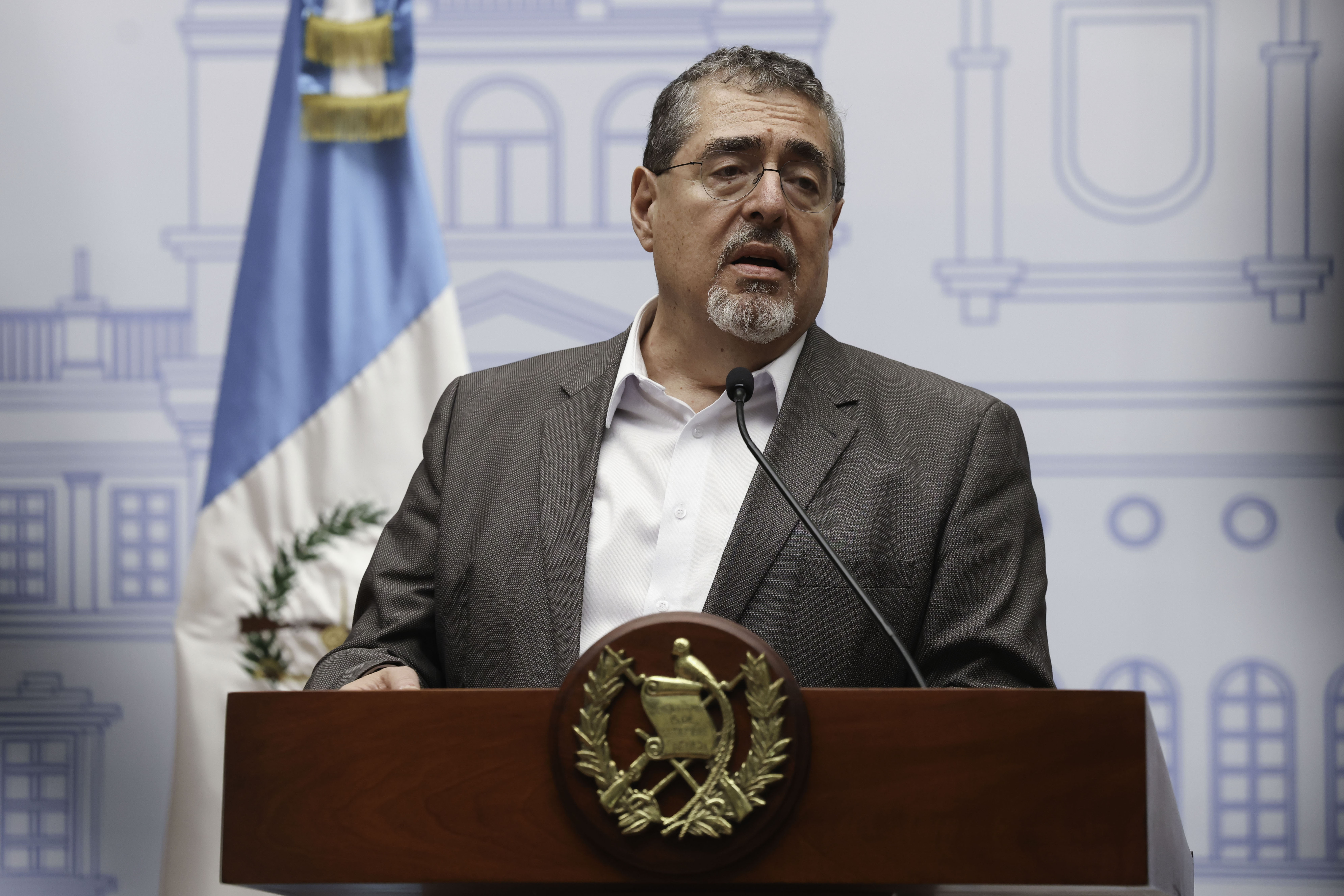 El presidente Bernardo Arévalo. (Foto Prensa Libre: EFE/ Mariano Macz).