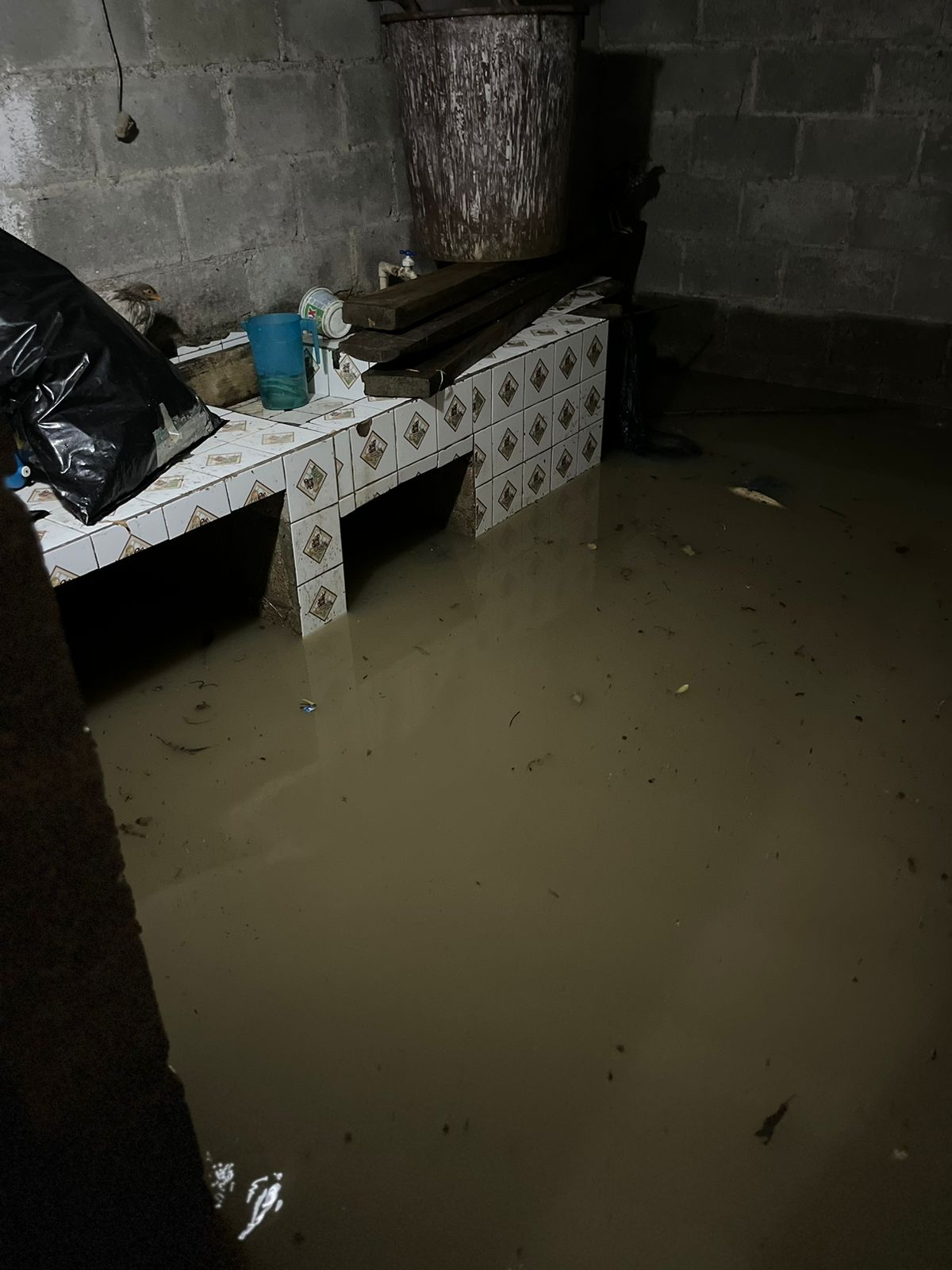 Cuatro municipios de Izabal sufren inundaciones por las lluvias de las últimas horas