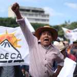 El Comité de Desarrollo Campesino (Codeca) solicitó una reunión con el Presidente Bernardo Árevalo. (Fotografía Prensa Libre: Esbin García)