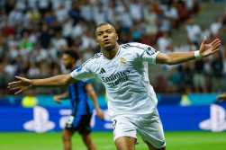 Real Madrid vs Atalanta Mbappé