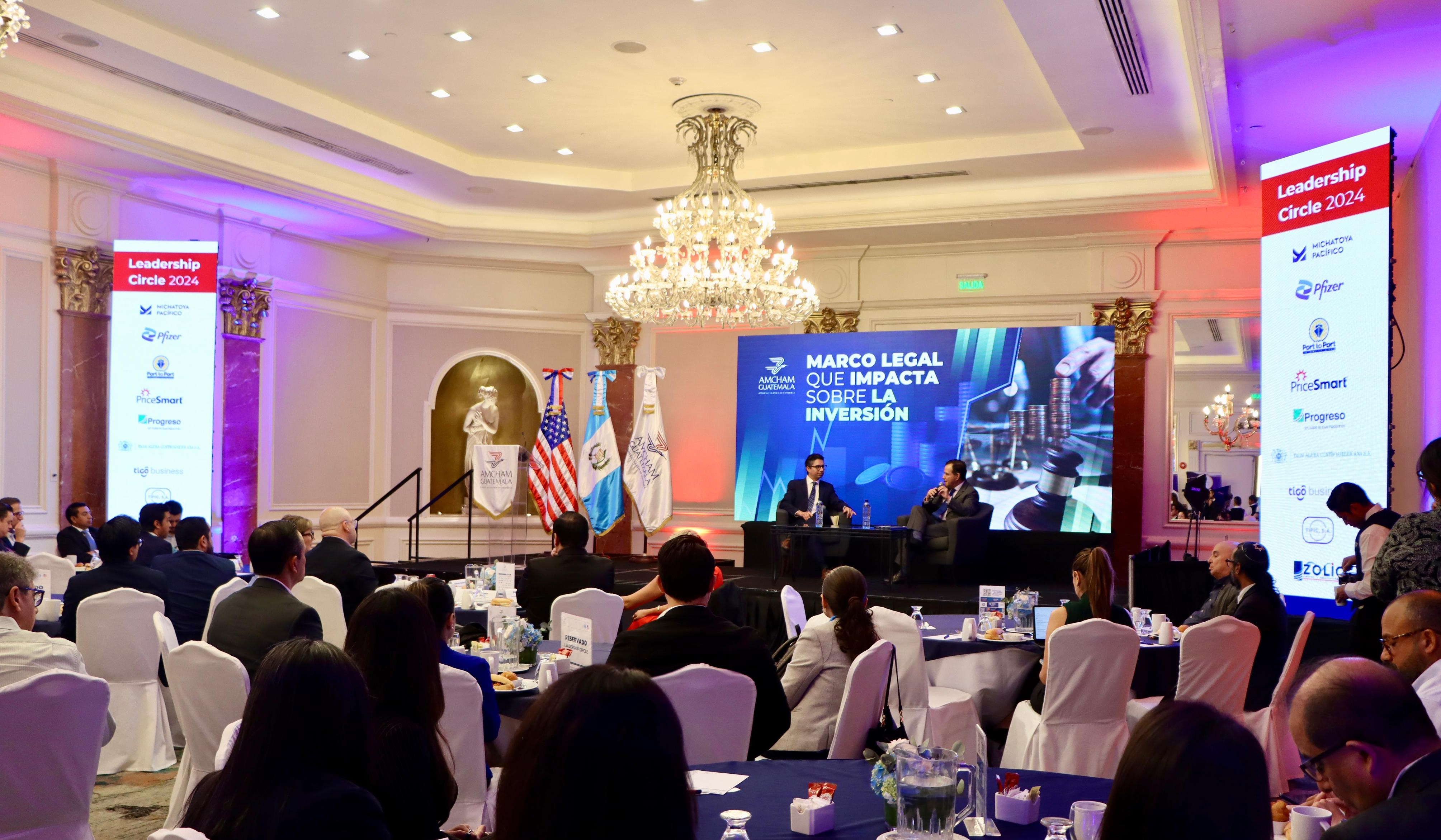 Si se aprueban varias leyes, las inversiones de EE. UU. en Guatemala aumentarán, dice la Amcham