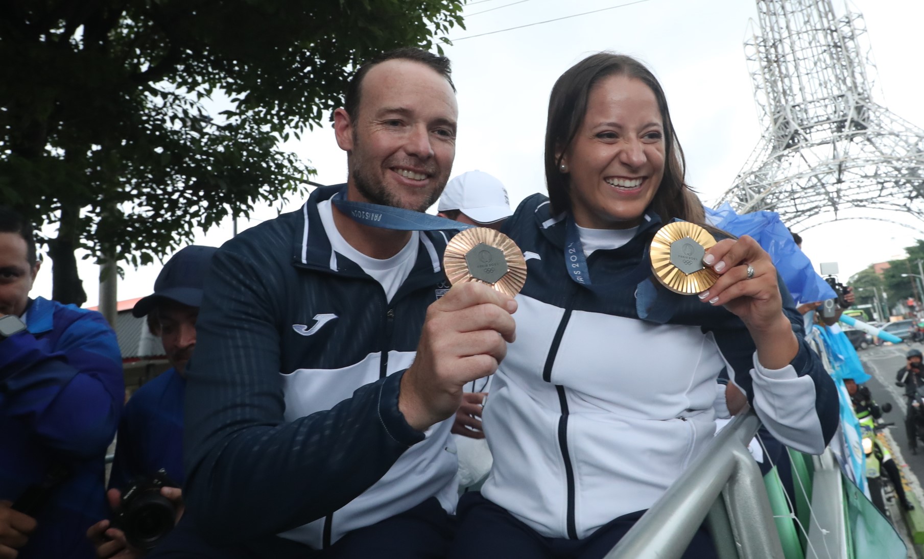 Adriana Ruano y Jean Perre Brol recibirán millonario premio por sus logros en París 2024