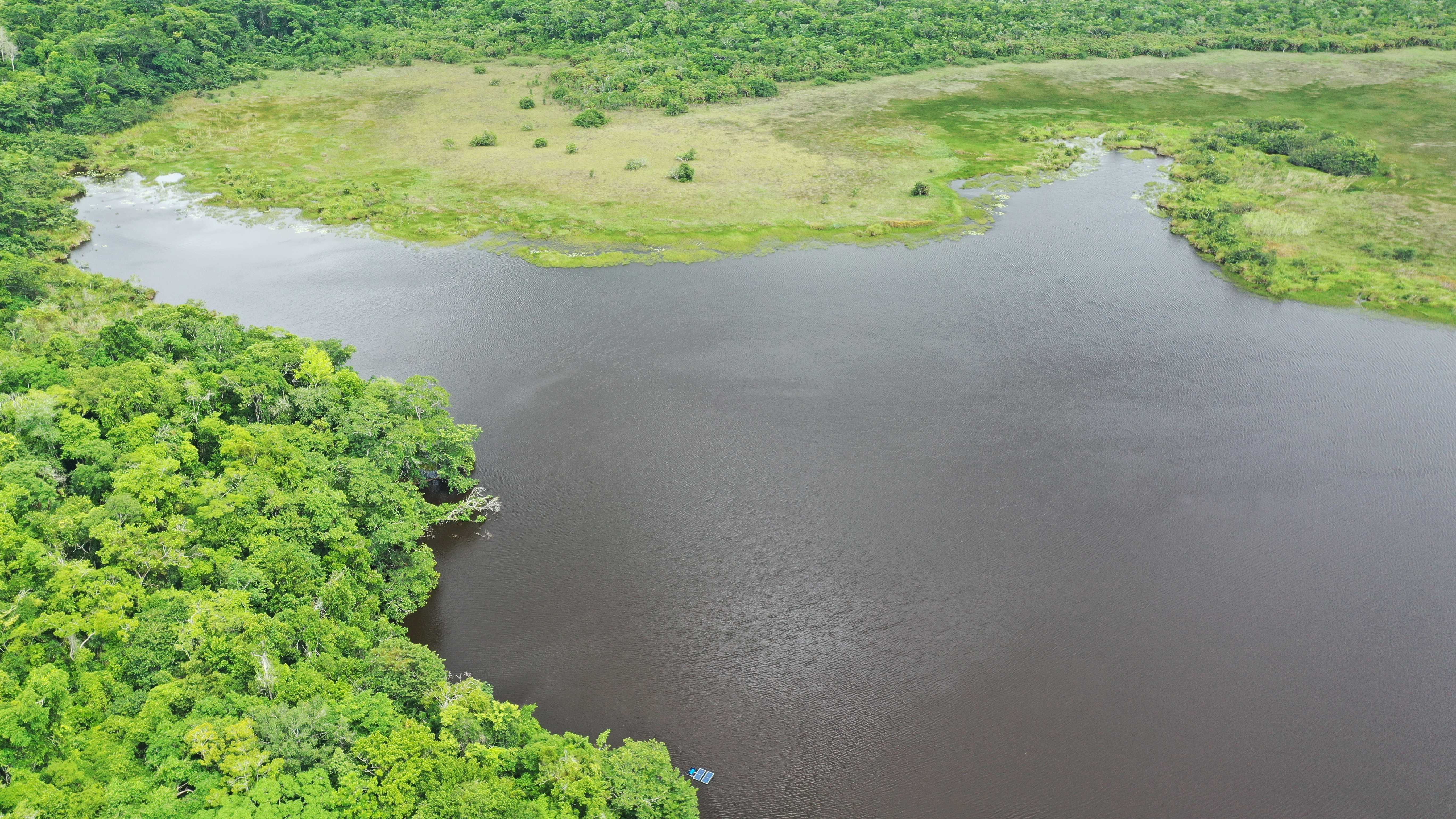 La Laguna Yaloch, ubicada en el municipio de Melchor de Mencos, Petén, se encuentra en la Reserva de la Biosfera Maya. Rodeada de selva tropical, es hogar de diversos reptiles y está cerca de una antigua ciudad maya. (Foto Prensa Libre: Byron Rivera Baiza)
