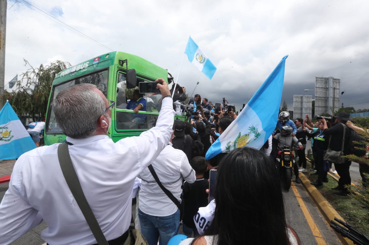 Un ambiente de fiesta es el que se vive. (Foto Prensa Libre: Juan Diego González)