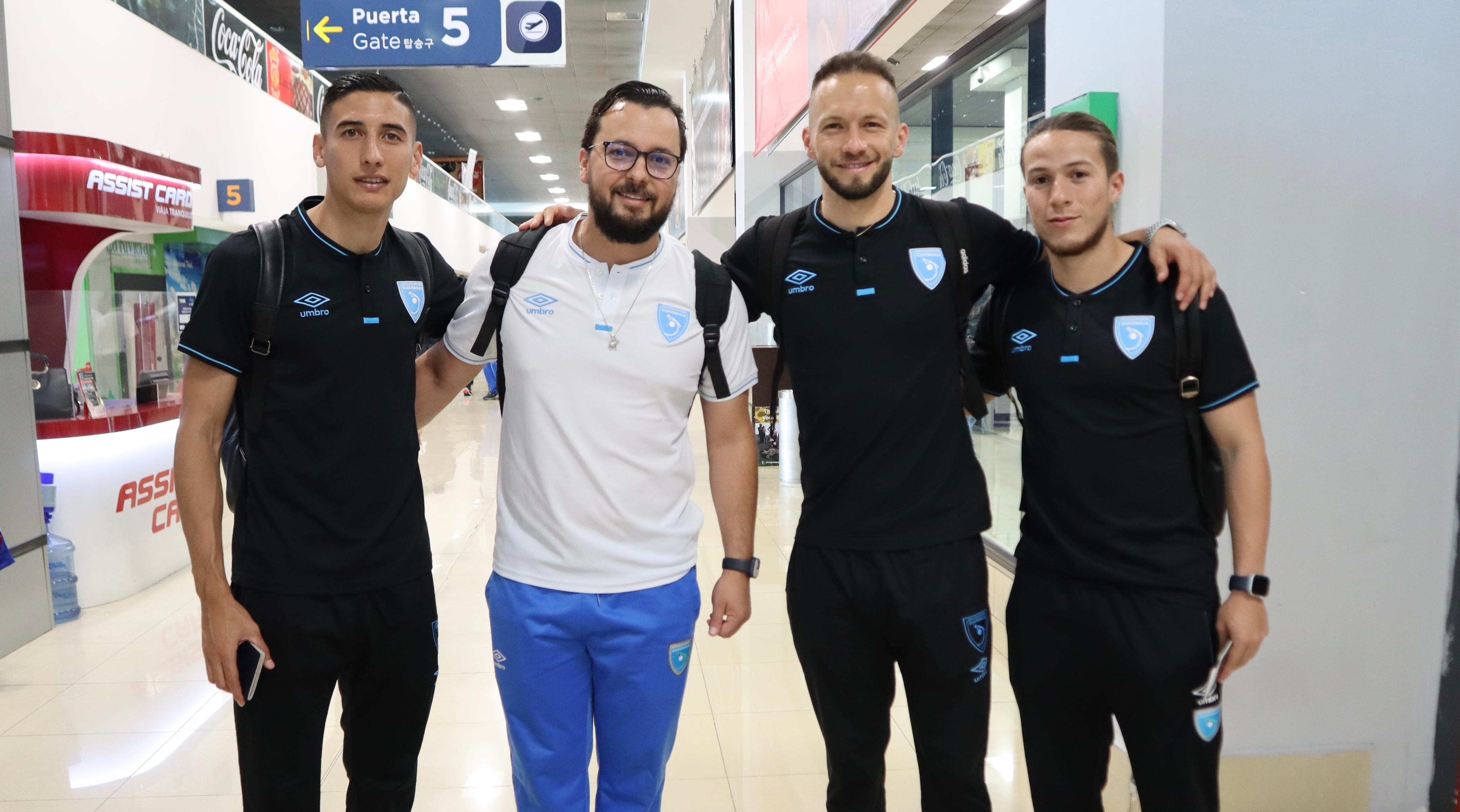 Selección de Guatemala ya viaja a Miami para enfrentar a Uruguay el 1 de septiembre