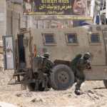 Soldados israelíes durante la ofensiva en Tulkarem, norte de Cisjordania. (Foto:Getty Images)