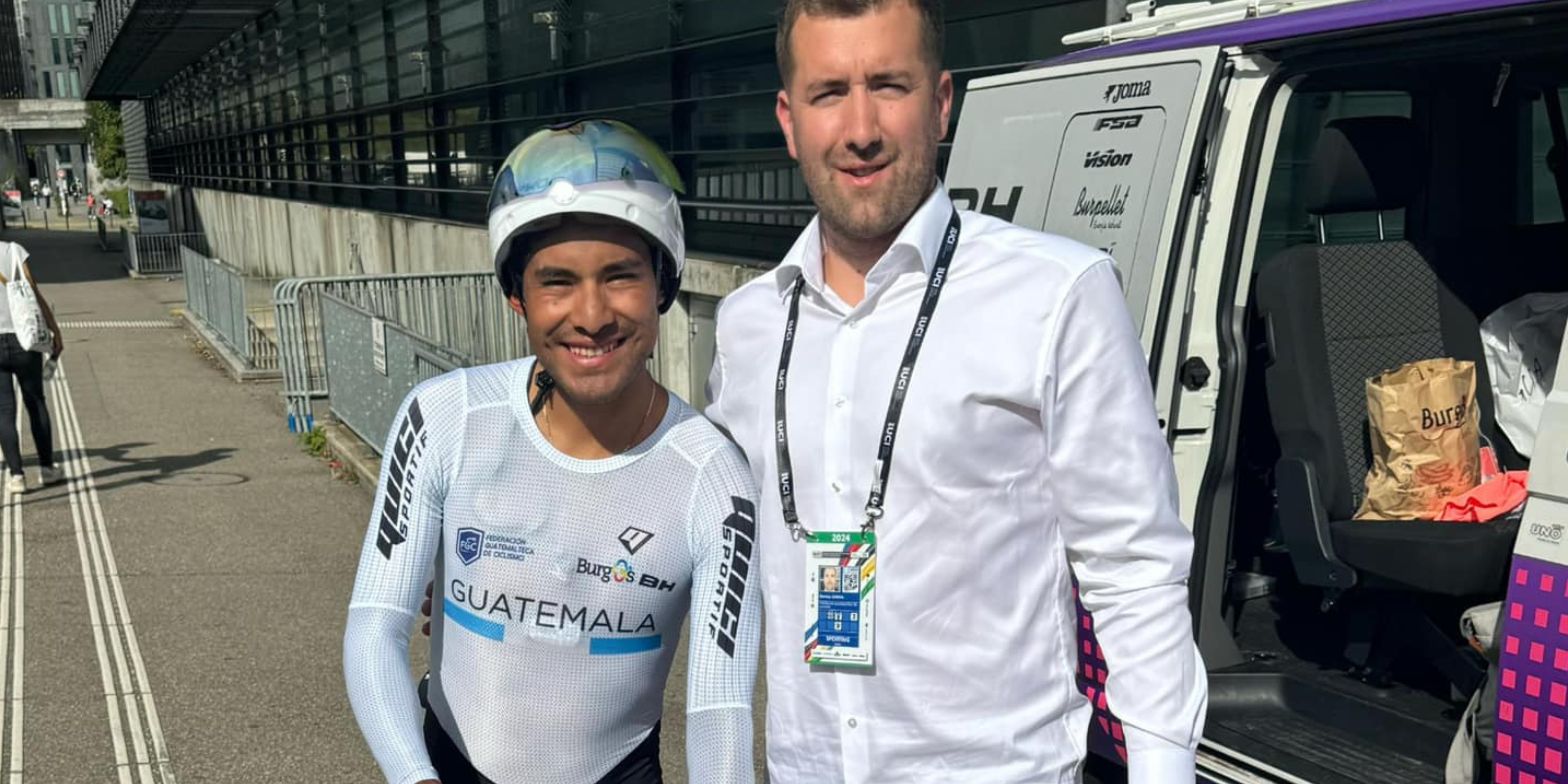 El ciclista Sergio Chumil finaliza como el mejor centroamericano en el Mundial de Ciclismo en Zúrich