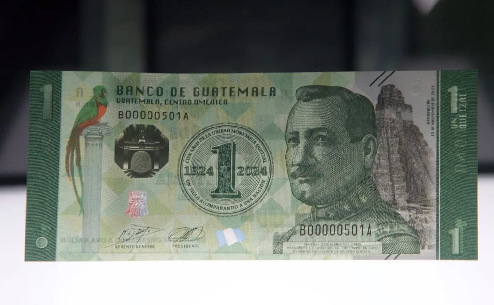 Billetes conmemorativos de Q1 entran a circulación y así serán distribuidos
