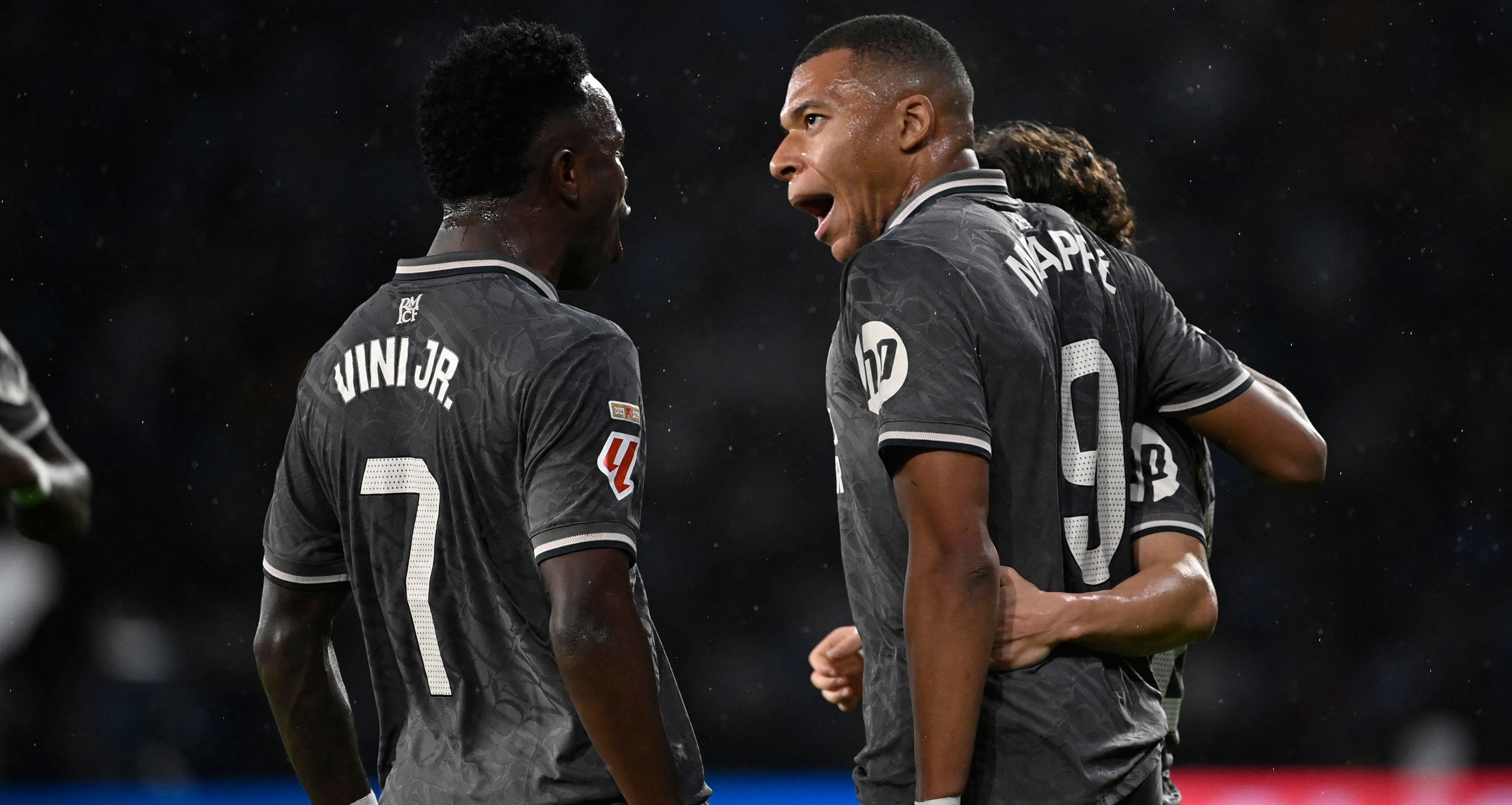 El Real Madrid salva el partido ante el Celta, de la mano de Mbappé y Vinicius Jr.