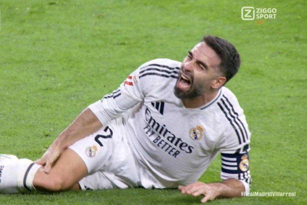 Dani Carvajal se pierde el resto de la temporada, tras dura lesión