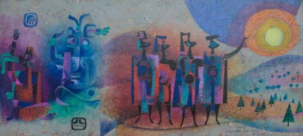 El mural fue creado en 1992 y es considerado dentro de las obras públicas más emblemáticas de González Goyri. (Foto: Cortesía Asociación González Goyri)