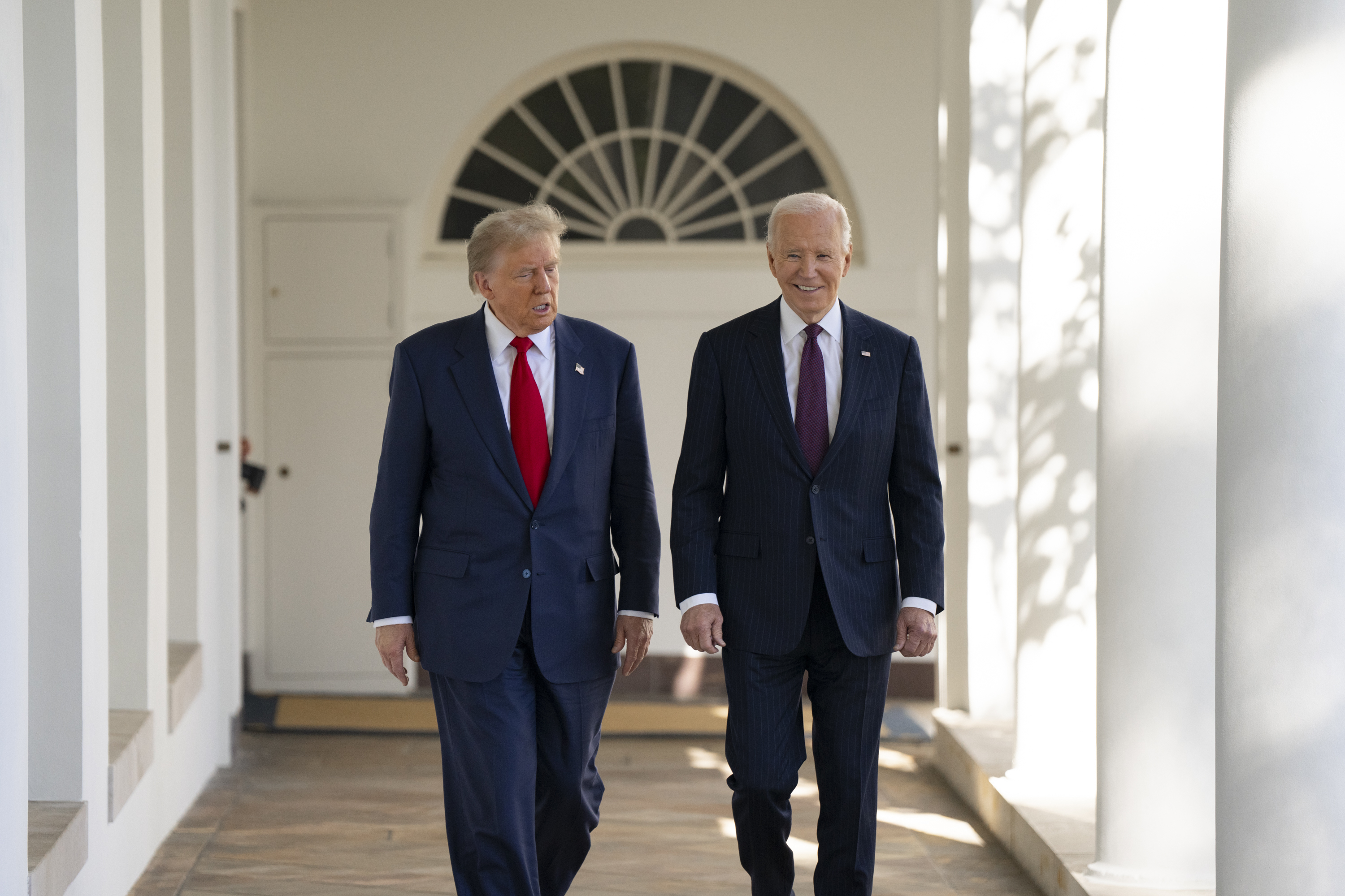 Donald Trump y Joe Biden protagonizan una reunión “cortés” en la Casa Blanca